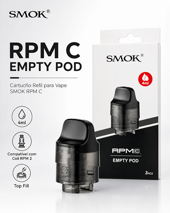 Tanque Smok RPM C Empty Pod