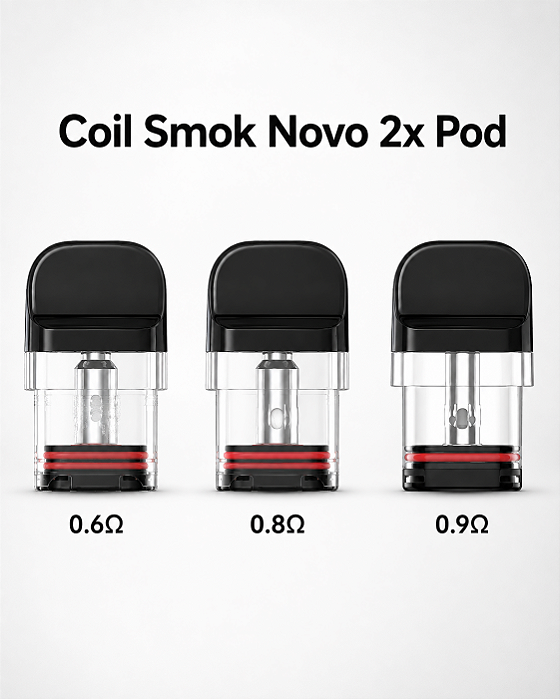 Coil Smok Novo 2x Pod - Caixa com 3 Unidades