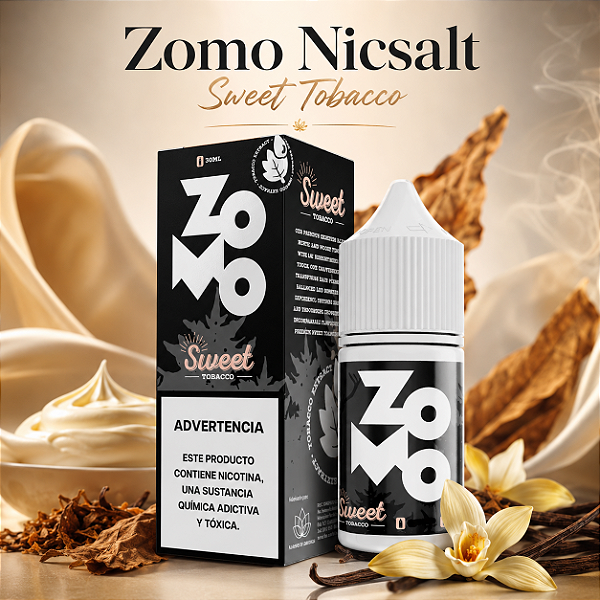 Nicsalt Zomo 30ml 35mg e 50mg - Sweet Tobacco