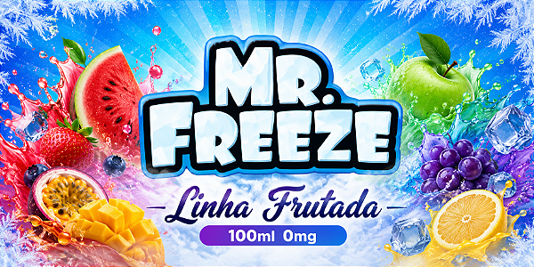 Mr. Freeze 0mg 100 ml - Linha Frutada