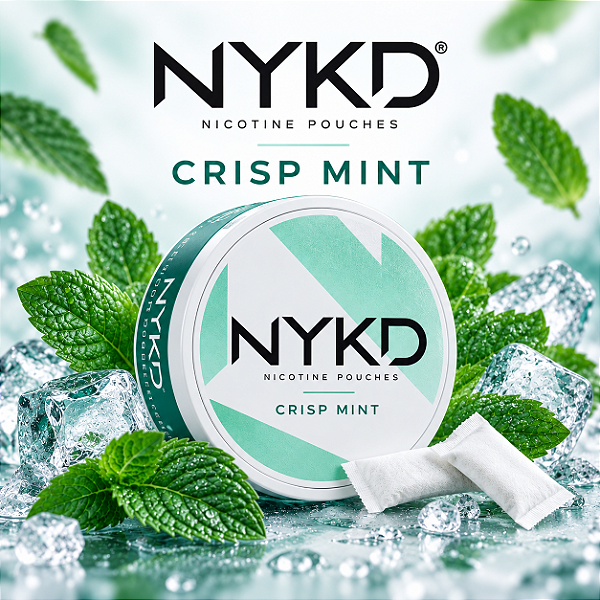Bolsas de Nicotina NYKD - Crisp Mint