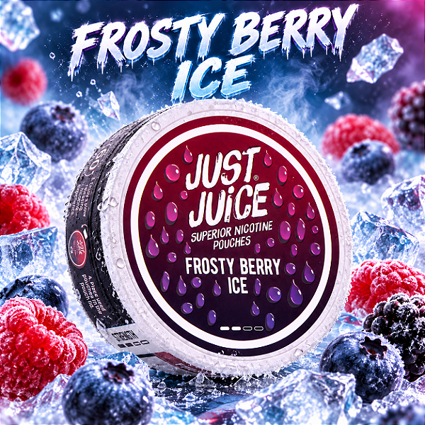 Bolsas de Nicotina Just Juice - Frosty Berry Ice