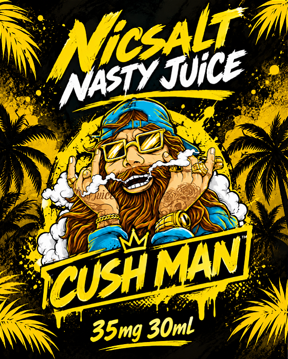 Nicsalt Nasty Juice 35mg 30ml - Linha Cush Man