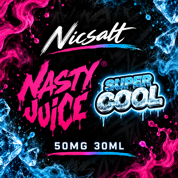 Nicsalt Nasty Juice 50mg 30ml - Linha Super Cool
