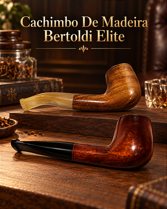Cachimbo De Madeira Bertoldi Elite