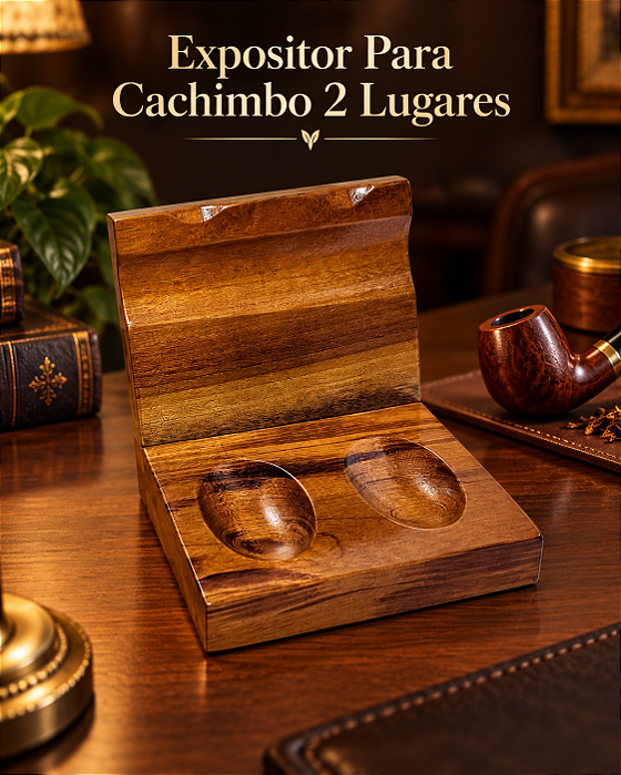 Expositor Para Cachimbo 2 Lugares