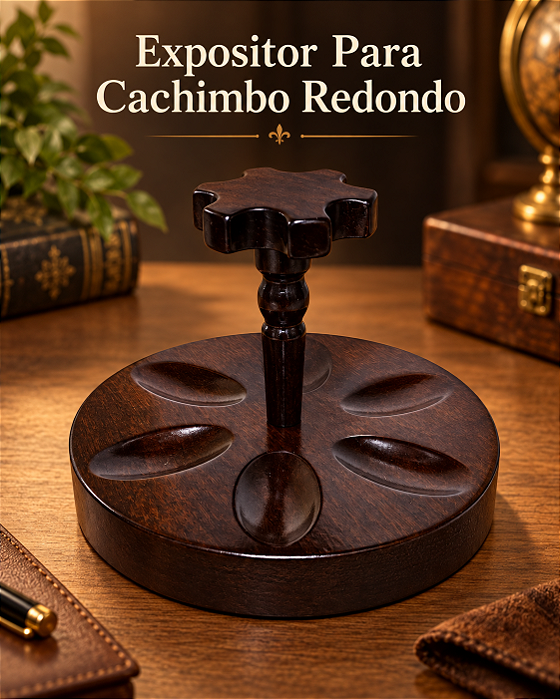 Expositor Para Cachimbo Redondo