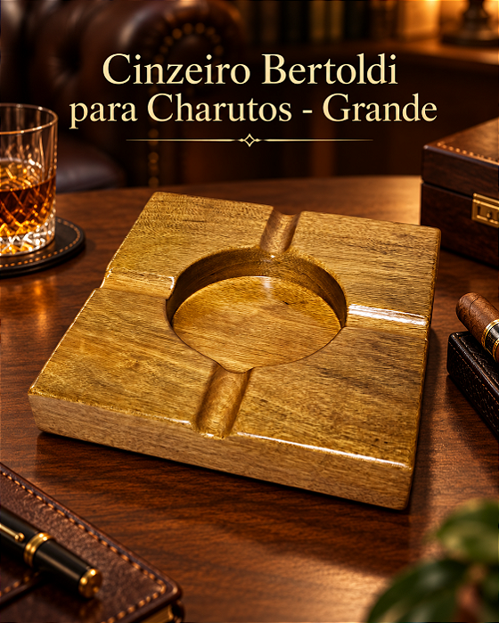 Cinzeiro Bertoldi para Charutos - Grande