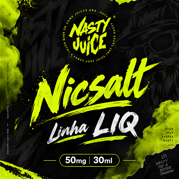 Nicsalt Nasty Juice 50mg 30ml - Linha Liq