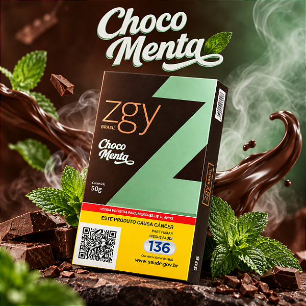 Essência Ziggy 50g - Choco Menta