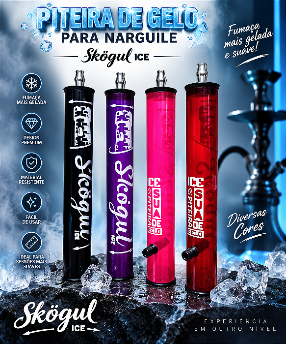 Piteira de Gelo para Narguile - Skögul Ice