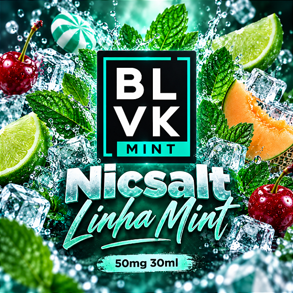 Nicsalt BLVK 50mg 30ml - Linha Mint