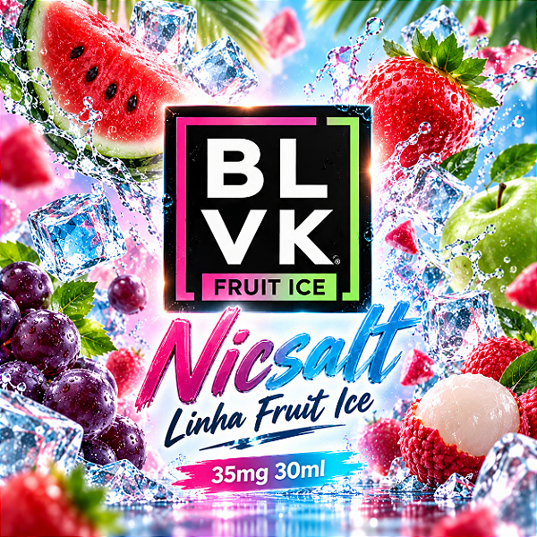 Nicsalt BLVK 35mg 30ml - Linha Fruit Ice