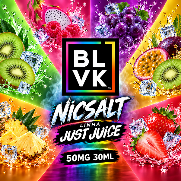 Nicsalt BLVK 50mg 30ml - Linha Just Juice