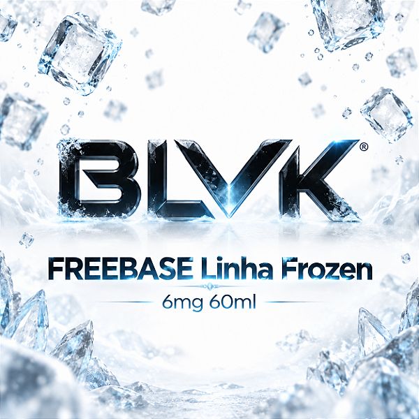 Freebase BLVK 6mg 60ml - Linha Frozen