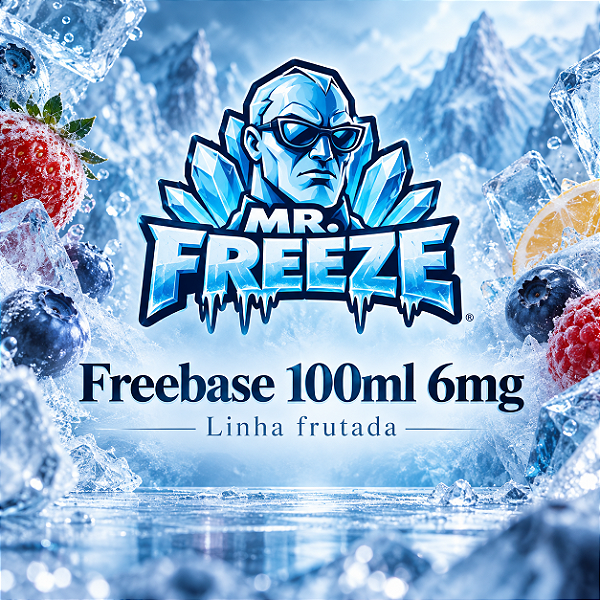 Mr. Freeze 6mg 100 ml - Linha Frutada