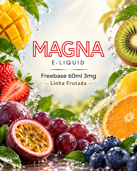 Freebase Magna 3mg 60ml - Linha Frutada