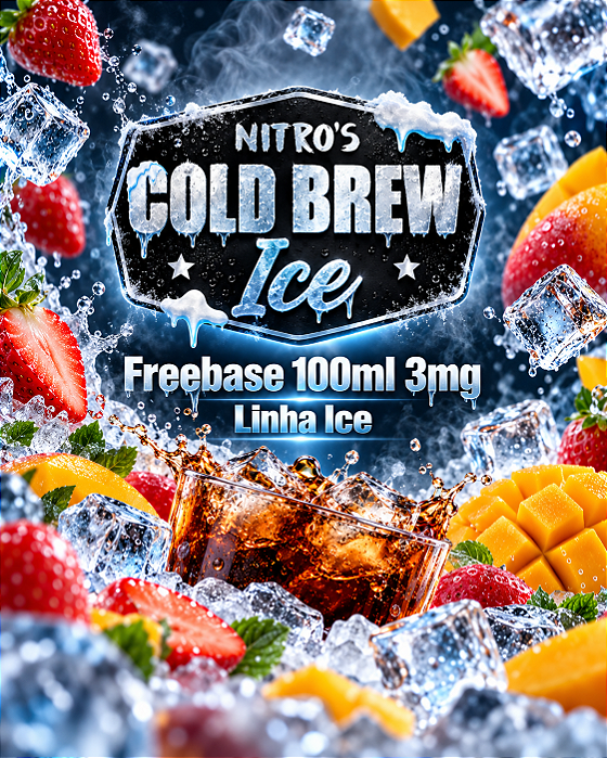 Freebase Cold Brew 3mg 100ml - Linha Ice