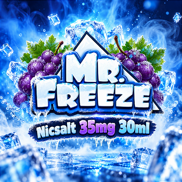 Nicsalt Mr. Freeze 35mg 30ml - Linha Frutada