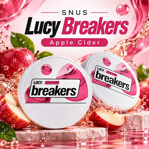 Bolsas de Nicotina Lucy Breakers - Apple Cider