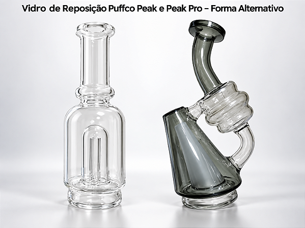 Vidro de Reposição Compatível com Puffco Peak e Peak Pro – Formato Alternativo