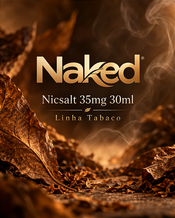 Nicsalt Naked 35mg 30ml - Linha Tabaco