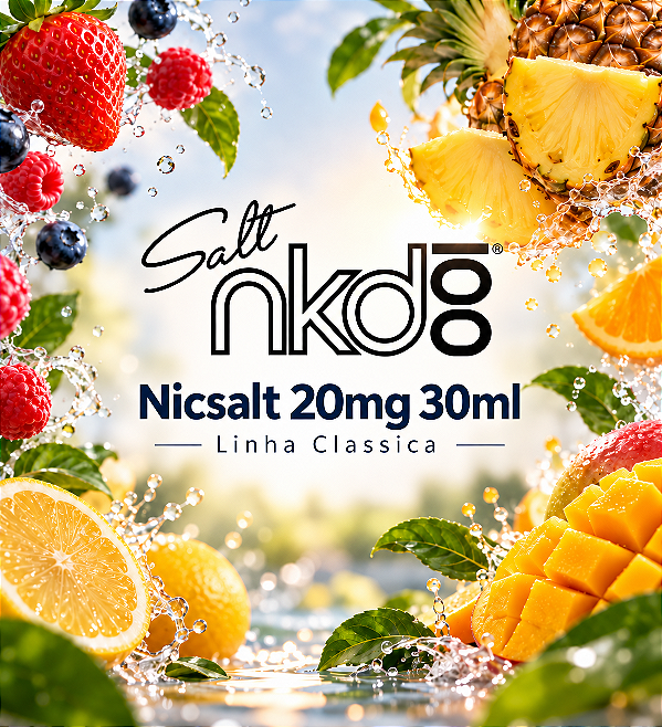 Nicsalt Naked 20mg 30ml - Linha Classica