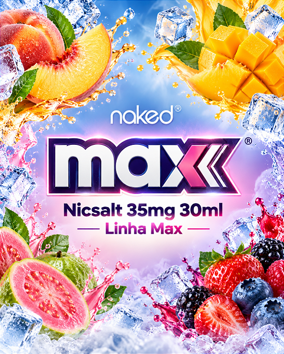 Nicsalt Naked 35mg 30ml - Linha Max