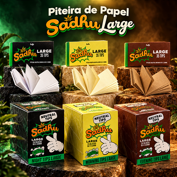 Piteira de Papel Sadhu Large
