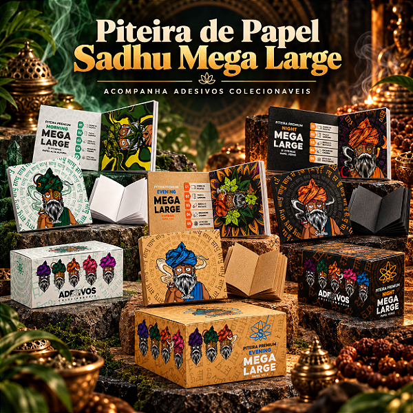 Piteira de Papel Sadhu Mega Large