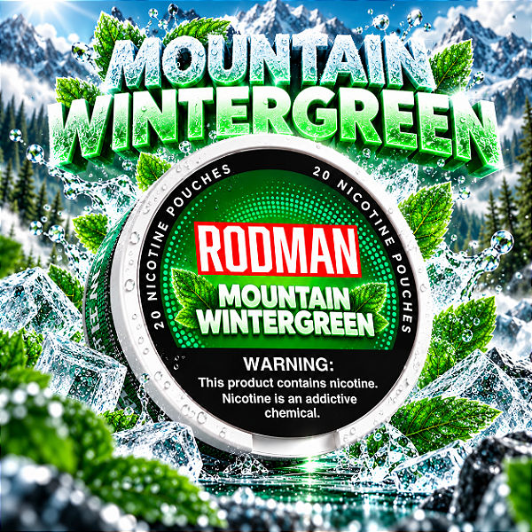 Bolsas De Nicotina Rodman - Mountain Wintergreen