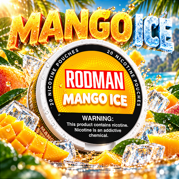 Bolsas De Nicotina Rodman - Mango Ice