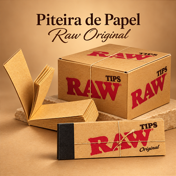 Piteira de Papel Raw Original