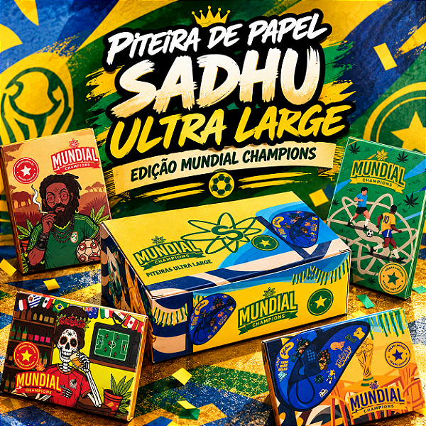 Piteira de Papel Sadhu Ultra Large - Edição Mundial Champions