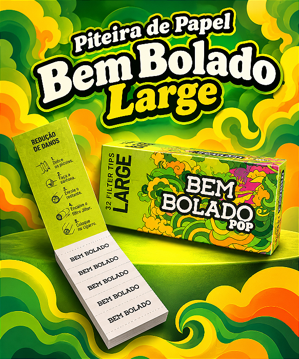 Piteira de Papel Bem Bolado Large