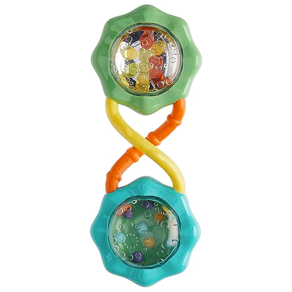 Chocalho Duplo Rattle & Shake Barbell  - Bright Starts