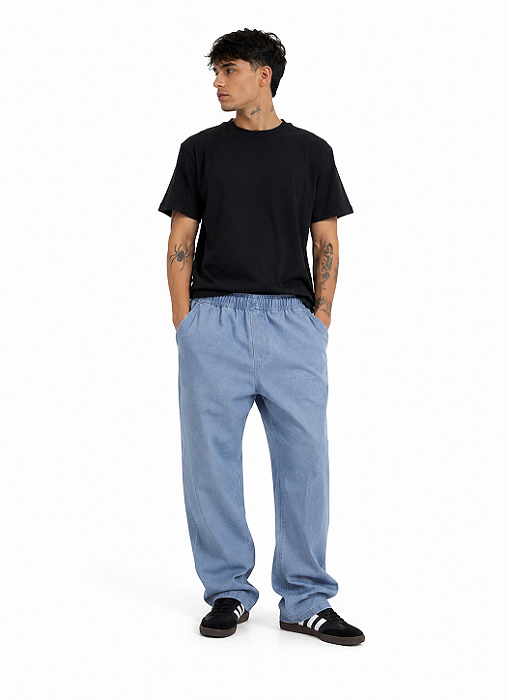 Calça Carpinteiro Jeans Clara