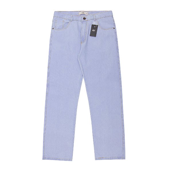 Calça balão jeans carpinteiro (clara)