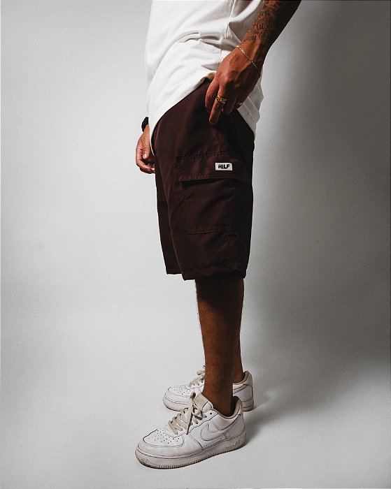 Bermuda Cargo rip stop (marrom)