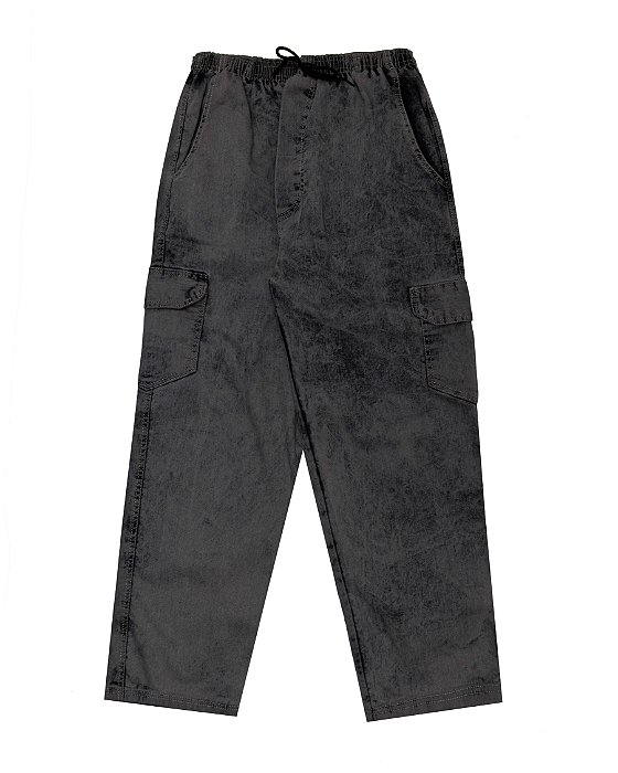 Calça Cargo jeans balão (estonada)