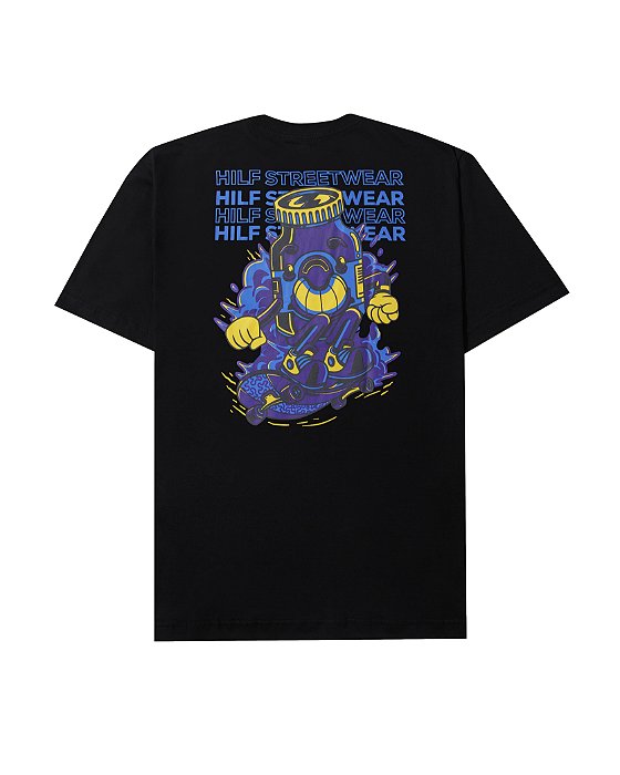 Camiseta Hilf SKATER (preta)