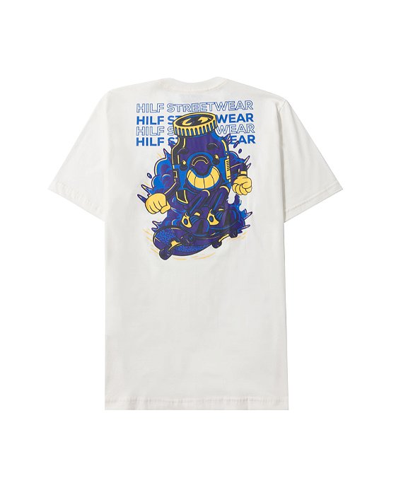 Camiseta Hilf SKATER (off white )