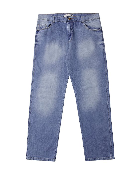 Calça jeans BALÃO com lavagem