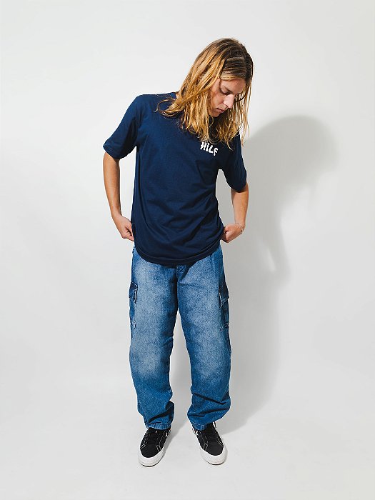 Calça Cargo jeans Destroy