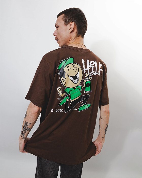 Camiseta Hilf Children (marrom)