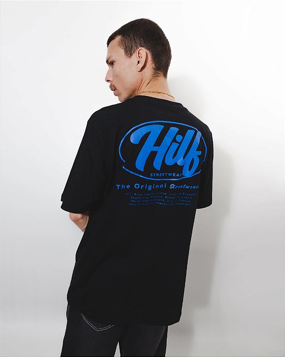 Camiseta Hilf Name (Preta)