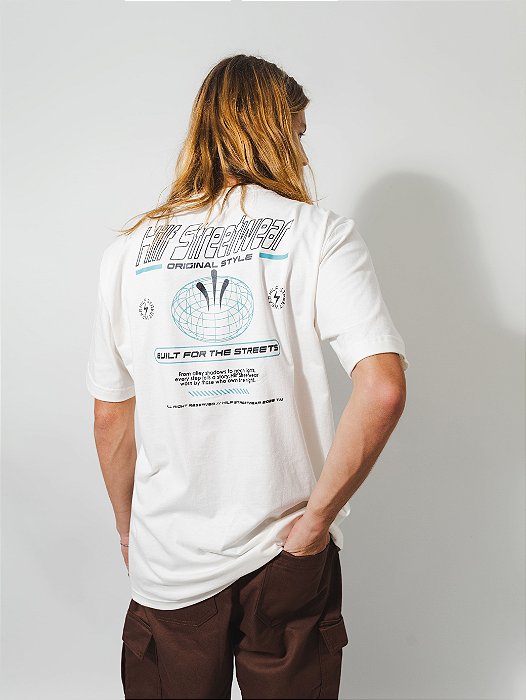 Camiseta Hilf Original Style (Off White)