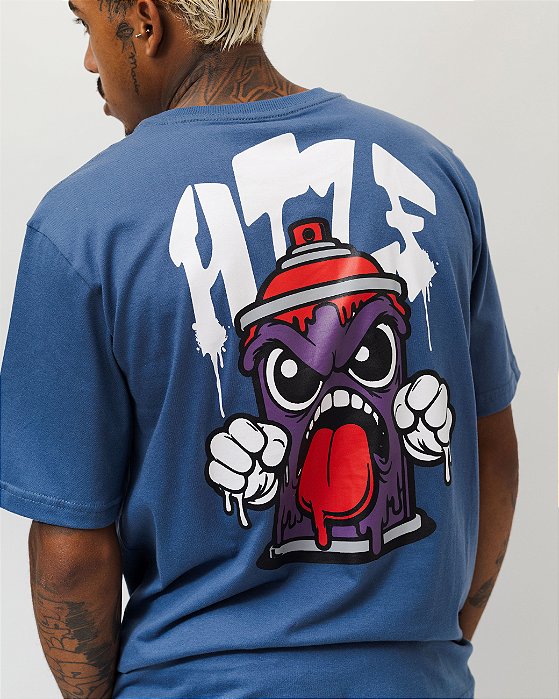 Camiseta Hilf Crazy Spray(Petroleo)
