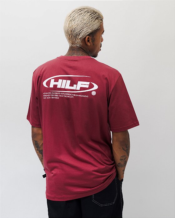 Camiseta Hilf Advanced(Vinho)
