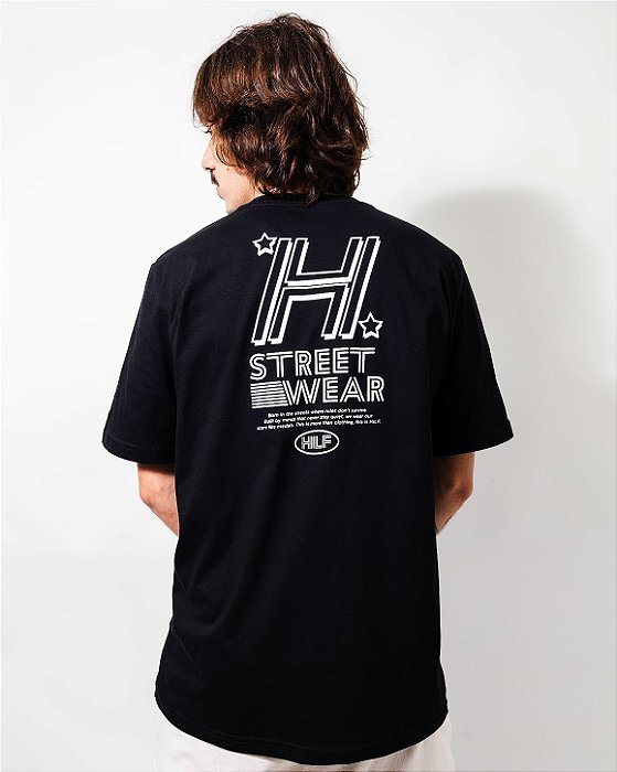 Camiseta Hilf Conexion (Preta)